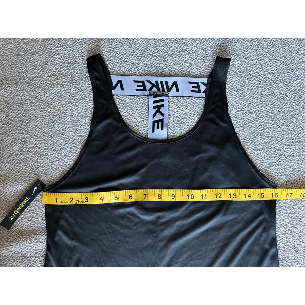 Nike Dri-FIT Women's Black Open Back Training Tank Top Size S NWT. - Picture 6 of 16